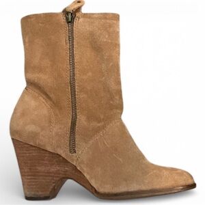 Kelsi Dagger Houston Suede Boots Women’s 8.5 Leather Cottagecore Western‎